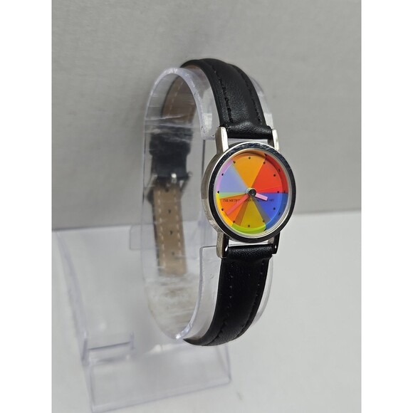 The Metropolitan Museum of Art MMA Color Wheel Rainbow Quartz Watch New Battery - Picture 3 of 12